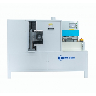 Photo frame back panel bracket forming machine